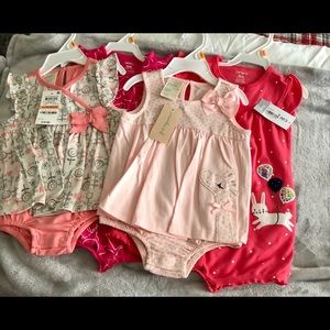 Infant girl 4 pc spring/summer lot